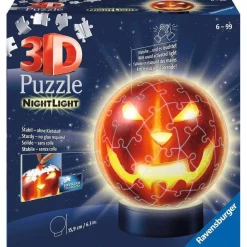 RAVENSBURGER IBÉRICA Ravensburger - Puzzle 3D lámpara calabaza Halloween