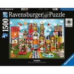 RAVENSBURGER IBÉRICA Ravensburger - Puzzle de 1500 piezas Eames House of Cards Fantasy ㅤ* Juegos Y Puzzles