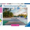 RAVENSBURGER IBÉRICA Ravensburger - Puzzle de 1000 piezas: Paisaje de isla caribeña ㅤ