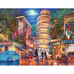 RAVENSBURGER IBÉRICA Ravensburger - Puzzle de 500 piezas de la ciudad de Pisa ㅤ* Juegos Y Puzzles