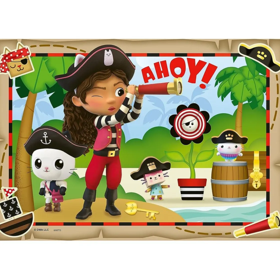 HARRY POTTER Ravensburger - Puzzle de colección Gabby's Dollhouse, 2 sets de 24 piezas ㅤ