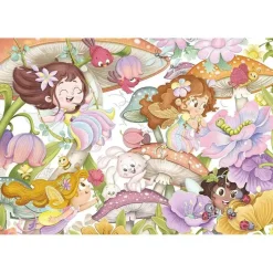 RAVENSBURGER IBÉRICA Ravensburger - Puzzle de hadas y sirenas, colección 2 x 12 piezas para niños ㅤ