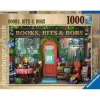 RAVENSBURGER IBÉRICA Ravensburger - Puzzle de libros, música y fantasía, 1000 piezas, ciudad ㅤ