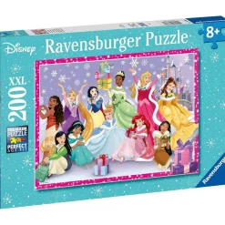 RAVENSBURGER IBÉRICA Ravensburger - Puzzle de princesas Disney para Navidad, 200 piezas XXL ㅤ* Juegos Y Puzzles