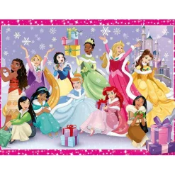 RAVENSBURGER IBÉRICA Ravensburger - Puzzle de princesas Disney para Navidad, 200 piezas XXL ㅤ* Juegos Y Puzzles