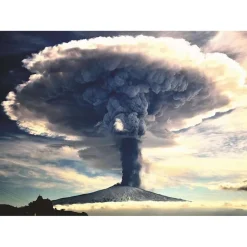 RAVENSBURGER IBÉRICA Ravensburger - Puzzle Edición Naturaleza Volcán Etna 1000 Piezas ㅤ