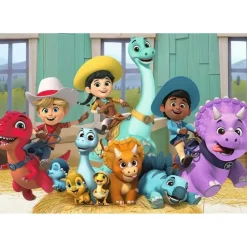 RAVENSBURGER IBÉRICA Ravensburger - Puzzle infantil de colección 2x24 piezas - Dino Ranch