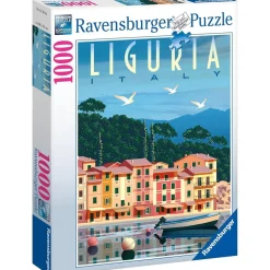 RAVENSBURGER IBÉRICA Ravensburger - Puzzle Italia Postal de Liguria 1000 piezas ㅤ