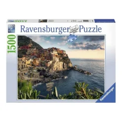 RAVENSBURGER IBÉRICA Ravensburger - Puzzle paisaje Vista de Cinque Terre 1500 piezas ㅤ