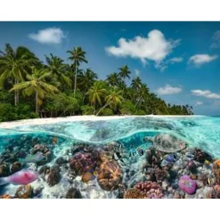 RAVENSBURGER IBÉRICA Ravensburger - Puzzle paisaje de las Maldivas, 2000 piezas ㅤ* Juegos Y Puzzles