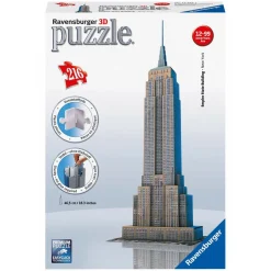 JEUX RAVENSBURGER Ravensburger - Puzzle The Empire State Building 42 cm 216 piezas