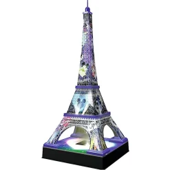 RAVENSBURGER IBÉRICA Ravensburger - Puzzle Torre Eiffel Disney Night Edition