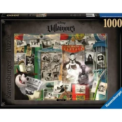 RAVENSBURGER IBÉRICA Ravensburger - Rompecabezas Villainous: Pete de 1000 piezas para adultos ㅤ* Juegos Y Puzzles