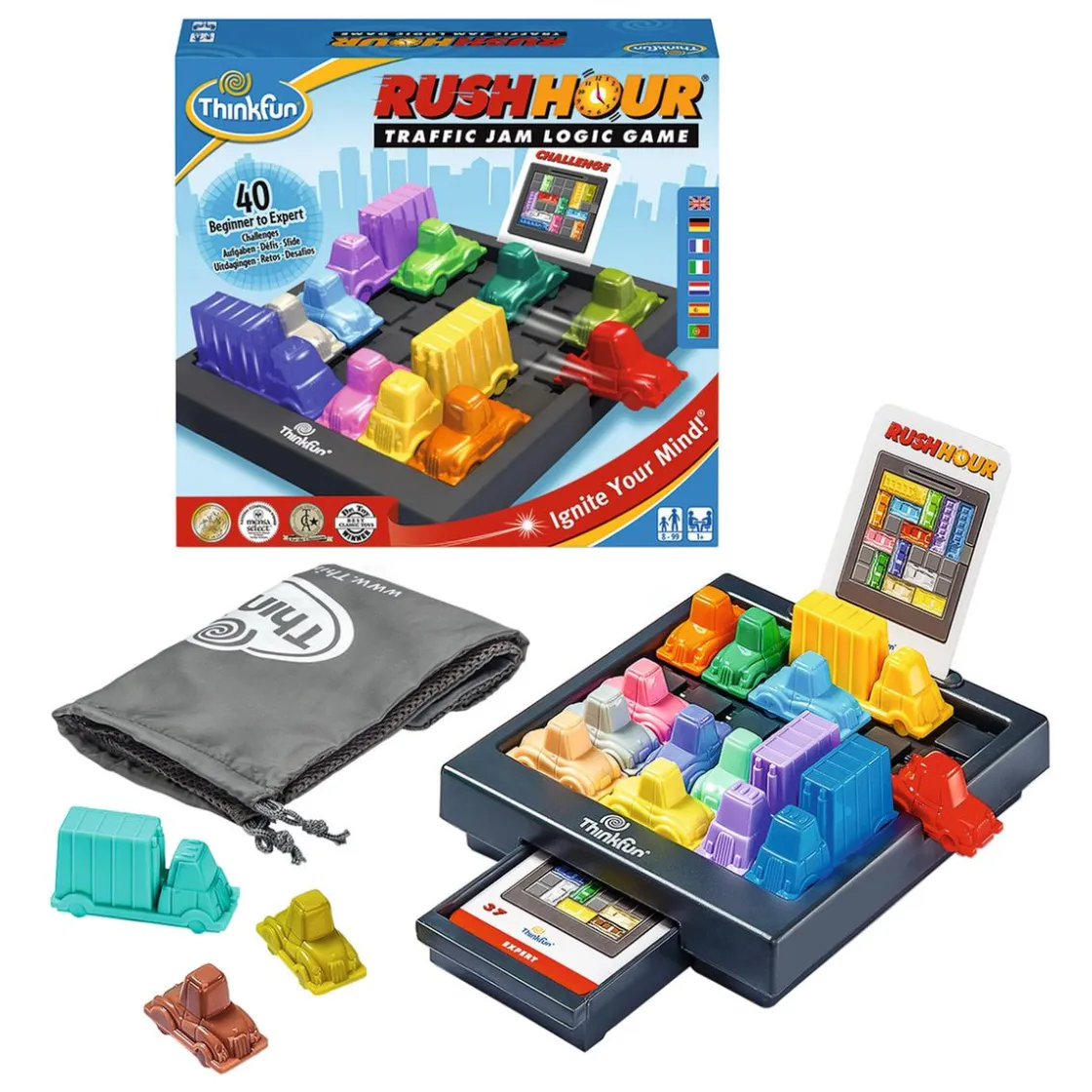 RAVENSBURGER IBÉRICA Ravensburger - Rush Hour Juego de Mesa* Friki Zone|Juegos Y Puzzles