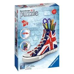 RAVENSBURGER - Sneaker Bandera del Reino Unido - Puzzle 3D 108 Piezas* Juegos Y Puzzles