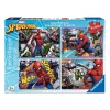 RAVENSBURGER - Spider-Man - Pack Puzzles 4x100 Piezas