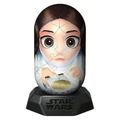 RAVENSBURGER IBÉRICA Ravensburger - Star Wars - 3D Puzzle princesa Leia Hylkies
