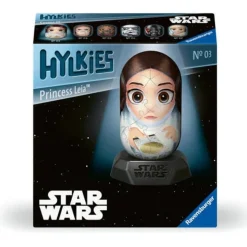 RAVENSBURGER IBÉRICA Ravensburger - Star Wars - 3D Puzzle princesa Leia Hylkies