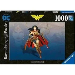 RAVENSBURGER IBÉRICA Ravensburger - Wonder Woman - Puzzle Wonder Woman DC Comics 1000 piezas* Juegos Y Puzzles