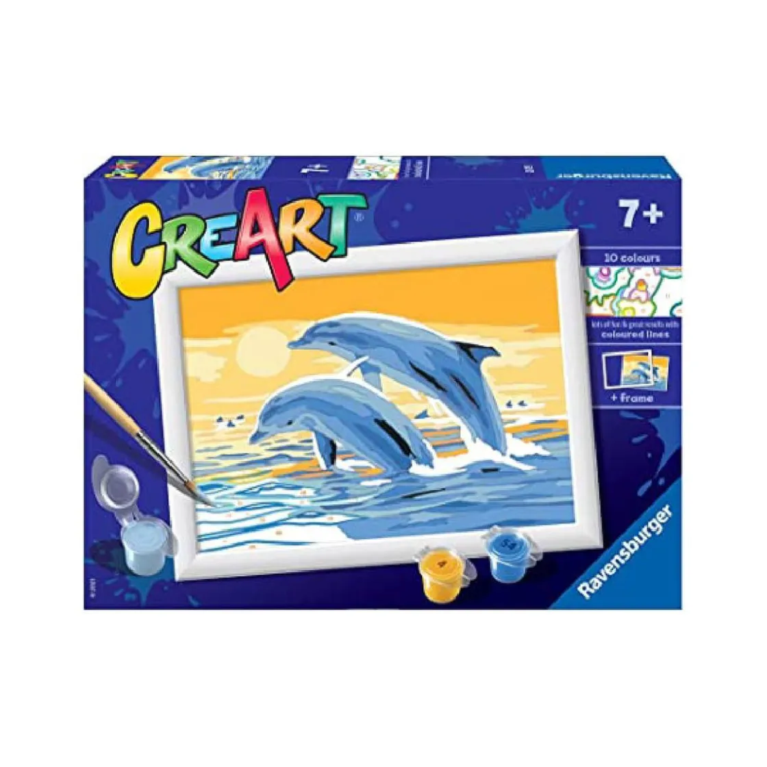 RAVENSBURGER IBÉRICA Ravensburger - Delfines amigos CreArt