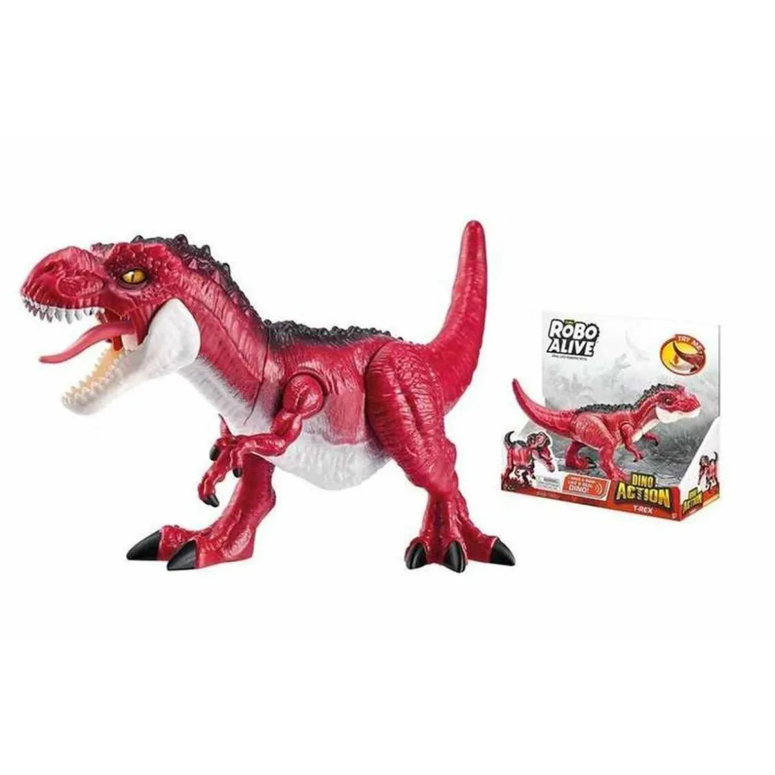 ZURU Robo Alive acción de dinosaurio T-rex ㅤ
