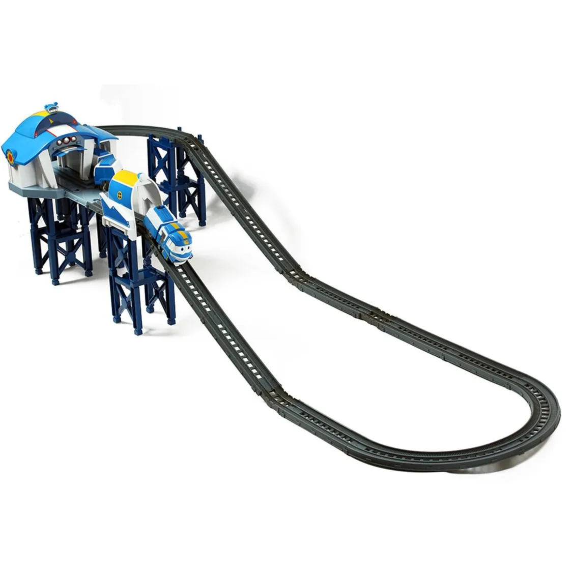 BIZAK Robot Trains - Megaplayset Estación de Kay* Coleccionables Y Mini Mundos