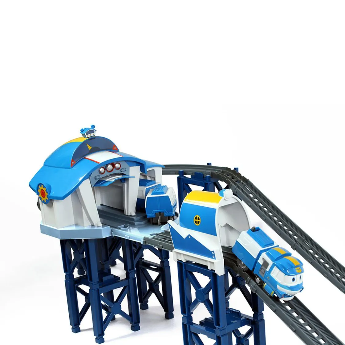 BIZAK Robot Trains - Megaplayset Estación de Kay* Coleccionables Y Mini Mundos