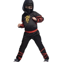 RUBIE'S - Disfraz Ninja Glow in Dark 5-7 años (Talla M)ㅤ* Disfraces|Halloween