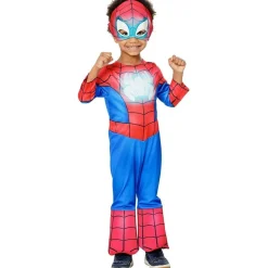 RUBIE'S - Disfraz Spidey Glow in the Dark 2-3 años ㅤ* Disfraces|Halloween