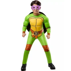 RUBIE'S - Disfraz Tortugas Ninja 4 en 1 Talla S (7-8 años)* Disfraces|Halloween