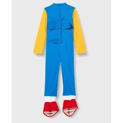 RUBIE'S - Sonic the Hedgehog - Disfraz Sonic Deluxe para Niño S. ㅤ* Disfraces|Halloween