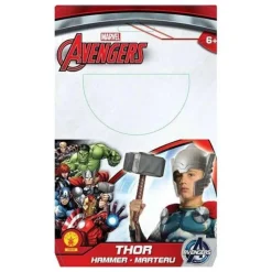 RUBIE'S - Thor - Martillo de Thor tamaño infantil, oficial Marvel Avengers ㅤ* Disfraces|Halloween