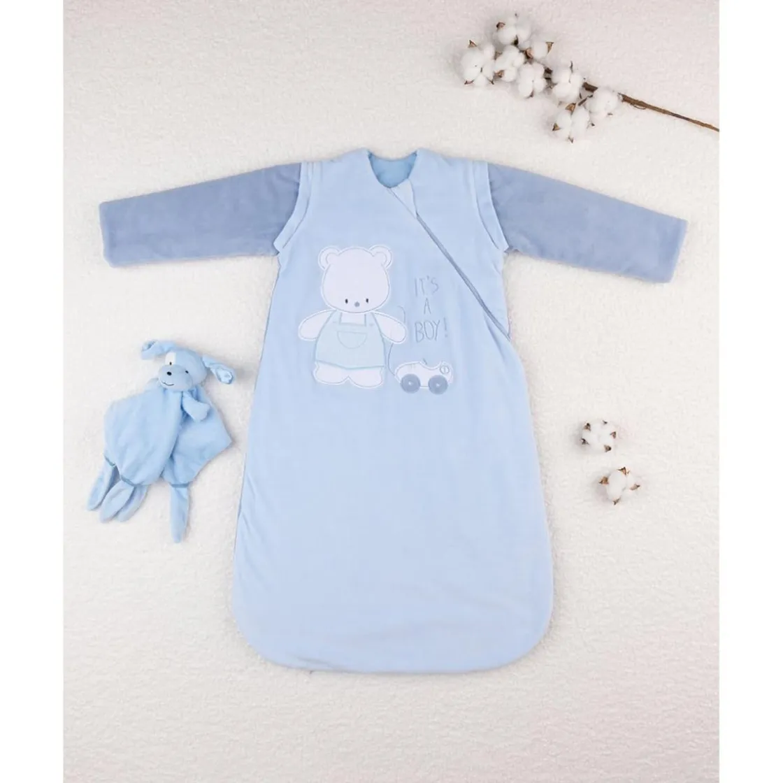 Prenatal Saco de dormir con mangas bebé niño azul TOG 3,5* Recién Nacido·Ropa De Cama|Ropa De Cama·Saco De Dormir