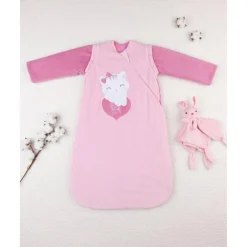 Prenatal Saco de dormir con mangas bebé niña rosa TOG 3,5