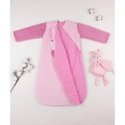 Prenatal Saco de dormir con mangas bebé niña rosa TOG 3,5