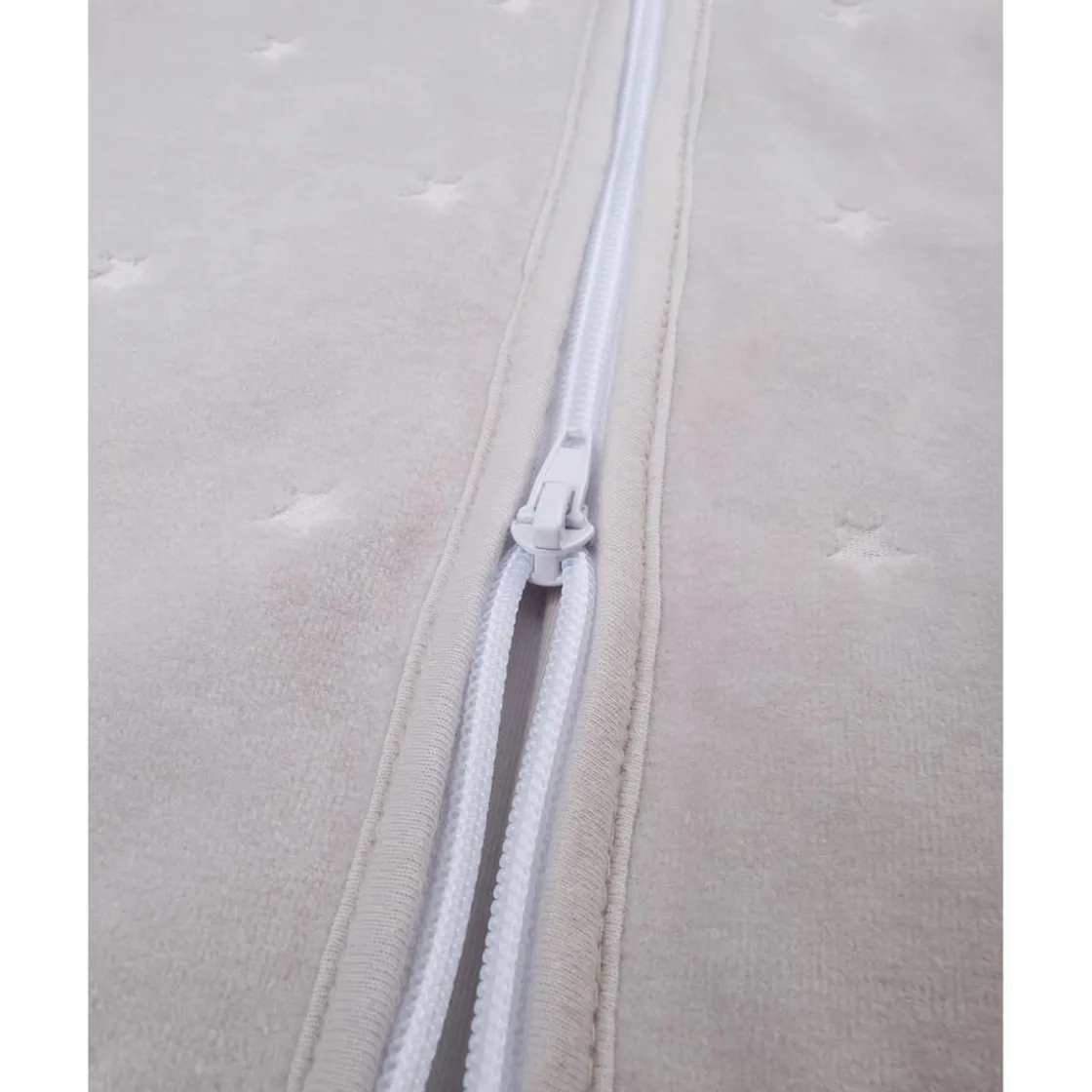 Prenatal Saco de dormir en felpa gris con estrellas - TOG 3