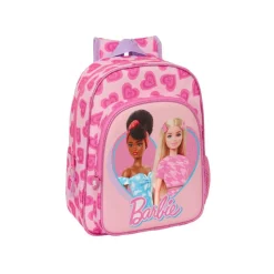 SAFTA - Mochila infantil adaptable a carro Barbie Love