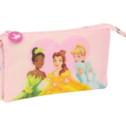 SAFTA - Princesas Disney - Portatodo Triple Princesas* Material Escolar