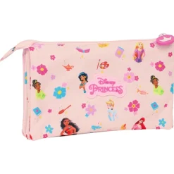 SAFTA - Princesas Disney - Portatodo Triple Princesas* Material Escolar