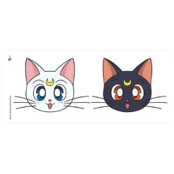 ABYSSE CORP Sailor Moon - Taza de Cerámica 320 ml Luna y Artemis* Merchandising