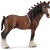 SCHLEICH - Caballo Clydesdale Farm World ㅤ* Coleccionables Y Mini Mundos