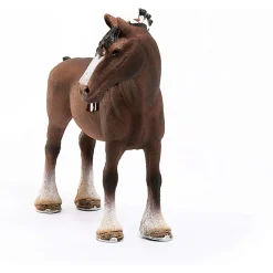 SCHLEICH - Caballo Clydesdale Farm World ㅤ* Coleccionables Y Mini Mundos