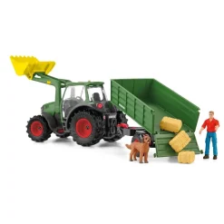 SCHLEICH - Farm World - Tractor con Trailer