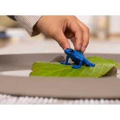 SCHLEICH - Figura de juguete rana flecha azul vida salvaje ㅤ