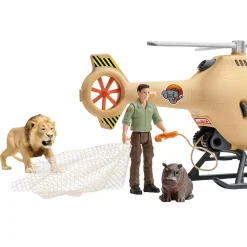 SCHLEICH PRODUKTIONS Schleich - Helicóptero de salvamento de animales