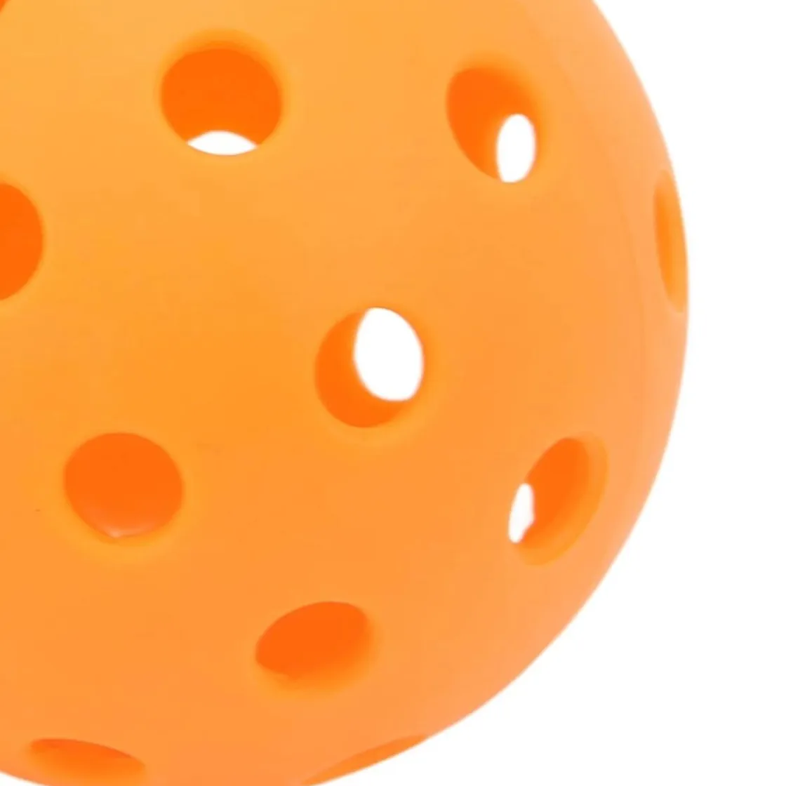 DEVESSPORT Set 4 pelotas de pickleball con bolsa-red