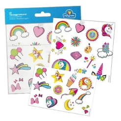 TOYS "R" US Set 25 tatuajes de Unicornio y fantasía* Artículos De Fiesta Y Regalos