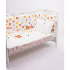 Prenatal Set de cama unisex "Winnie The Pooh" de 4 piezas
