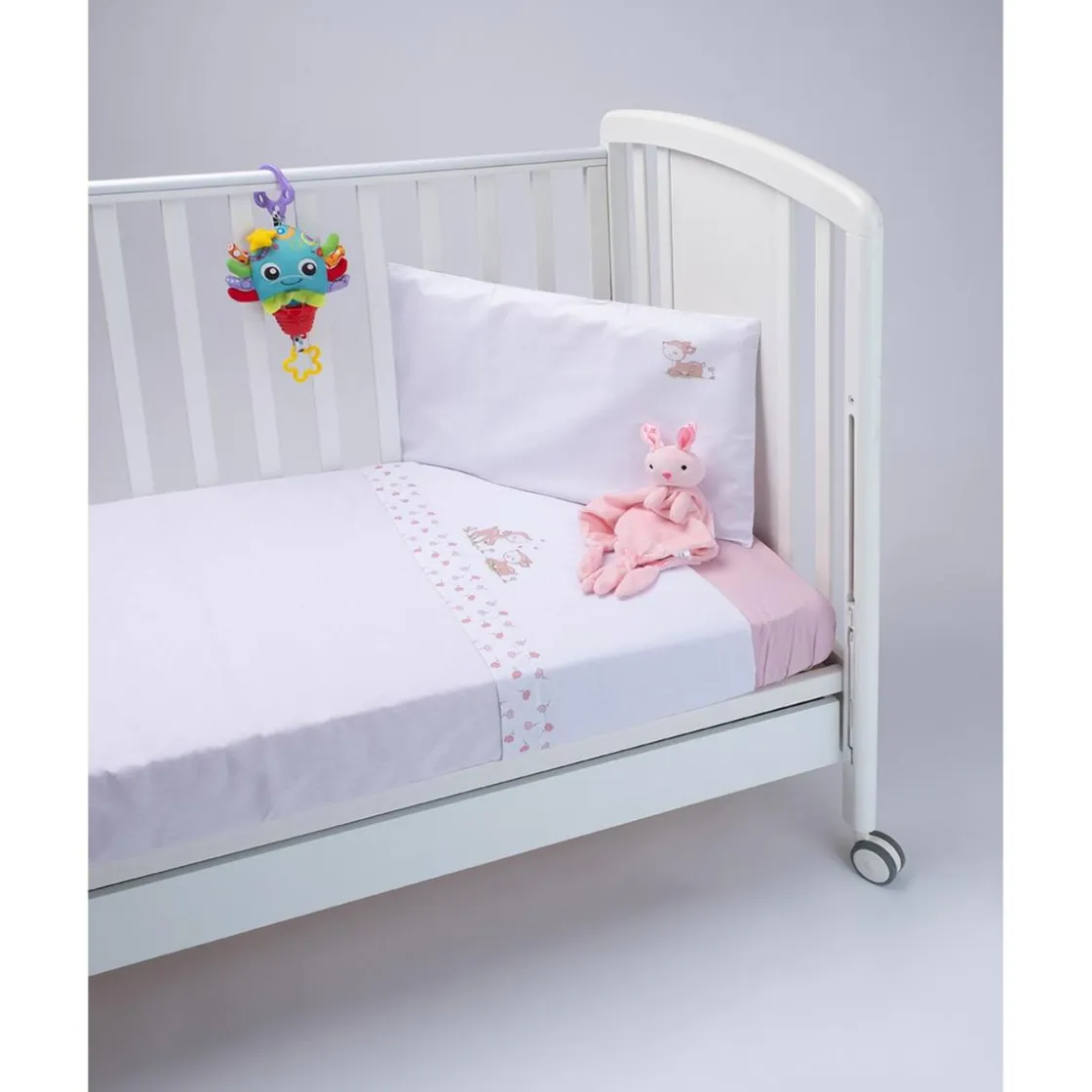 Prenatal Set de Cuna Niña "Cerbiatto"* Ropa De Cama·Sábanas Y Mantas|Recién Nacido·Ropa De Cama