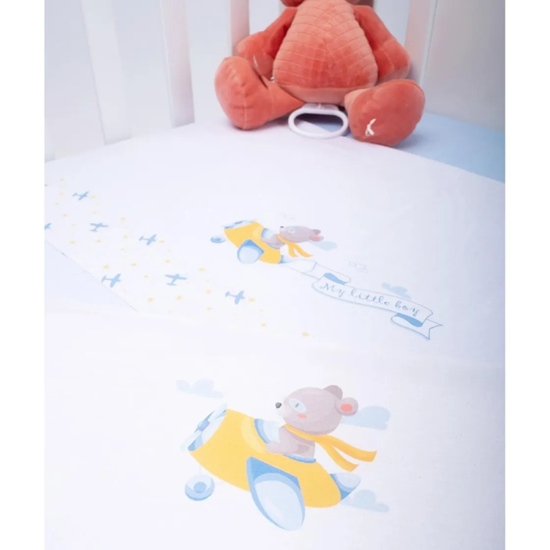 Prenatal Set de Cuna Niño "My Little Boy"* Ropa De Cama·Sábanas Y Mantas|Recién Nacido·Ropa De Cama